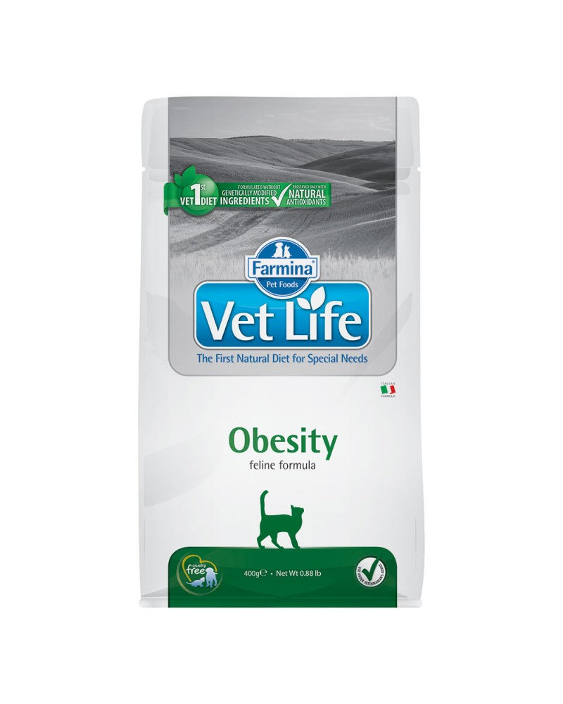 Farmina Vet Life Obesidad Alimento Granulado 400g