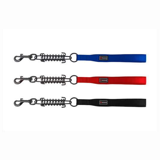 Freedog Correa Corta Muelle Nylon Rojo 45cm