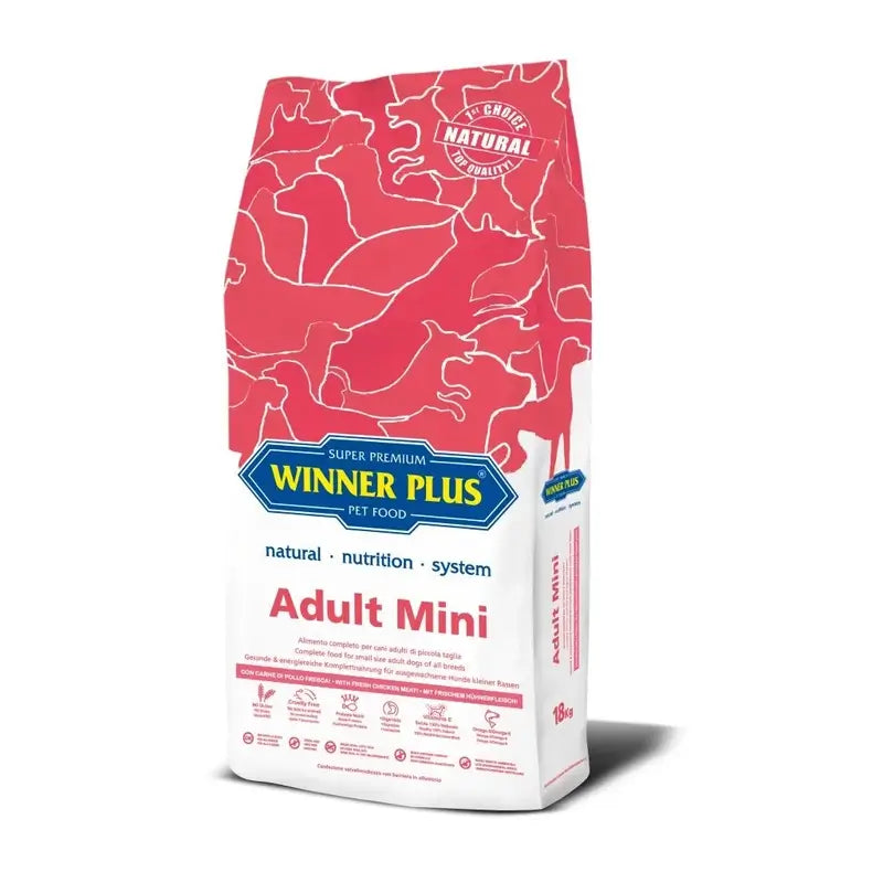 Winner Plus Canine Adult Mini Dog Food 18Kg