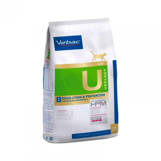 Virbac HPM Urology U2 Alimento Seco para Gatos 7Kg