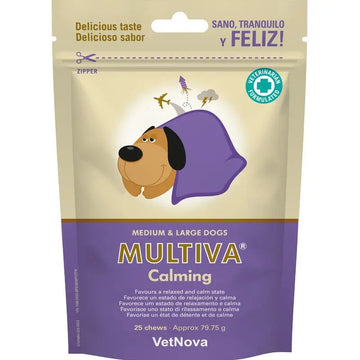 Vetnova Multiva Calming Chews Medianos/Grandes 25 ud