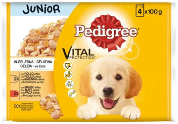 Pedigree Junior Snacks Pollo y Arroz 4x100g