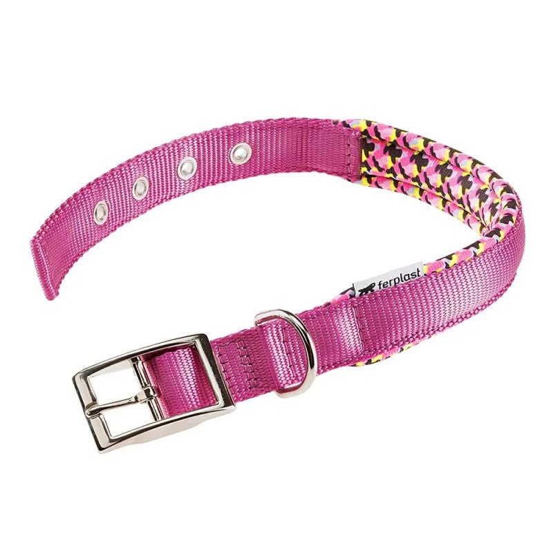 Ferplast Collar Daytona Fantasy C25 Rosa 1 ud