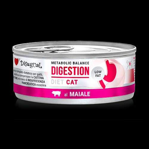 Disugual Diet Gato Digestión Cerdo Lata 12 x 85g