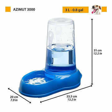 Ferplast Azimut Dispensador de Comida y Agua 3L