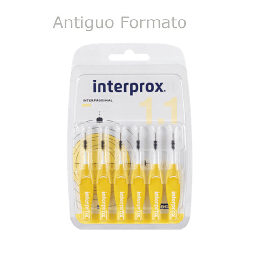 INTERPROX Cepillo Interproximal Recto Micro 1.1 x6uds