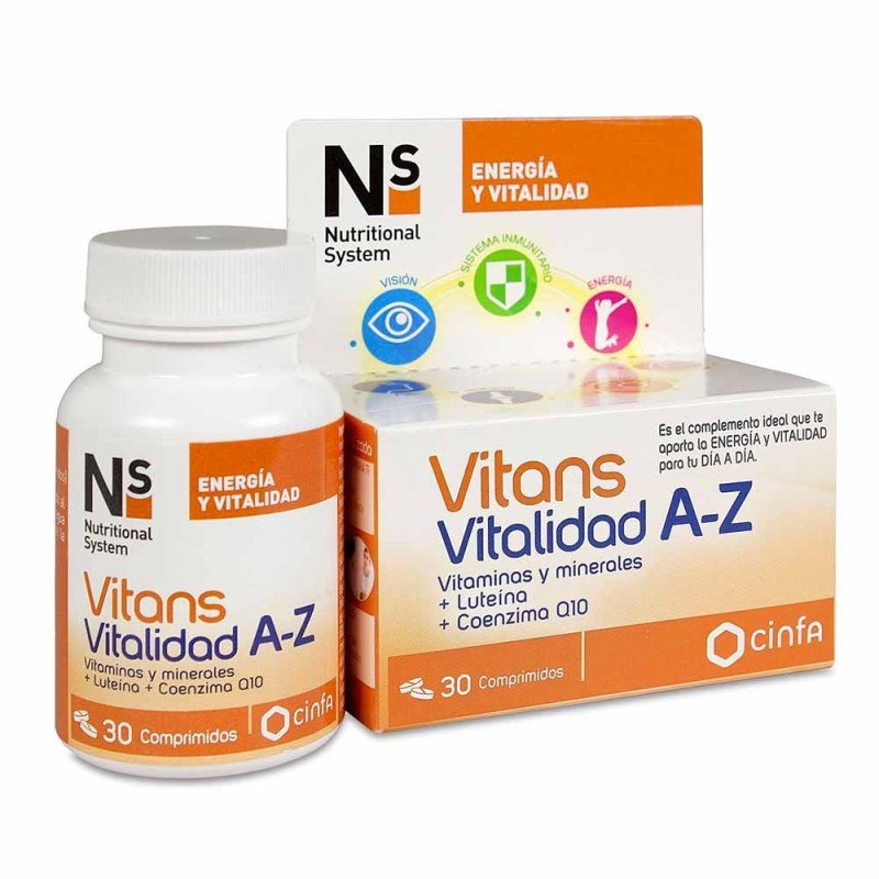 Nutritional System Ns Vitans Vitalidad A-Z 30 cápsulas