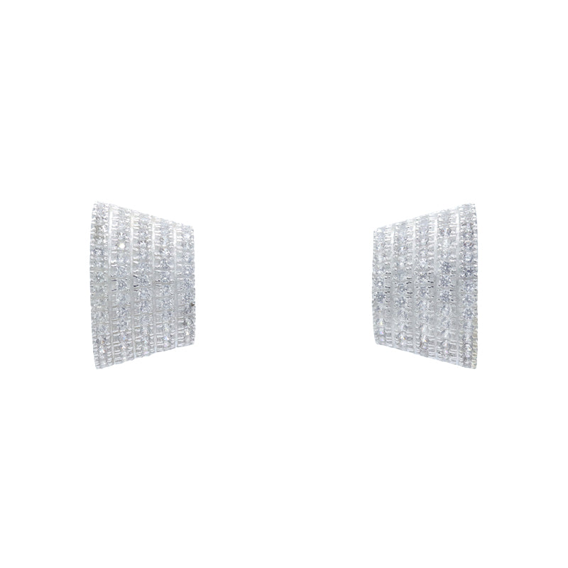 Pendientes Aros Parker Plata Shine